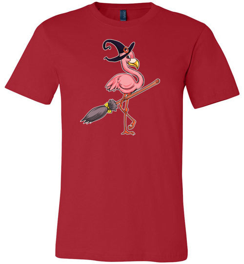 Flamingo Witch Canvas