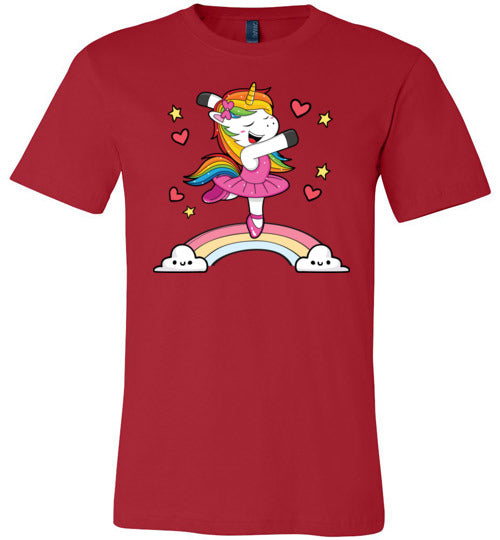 Unicorn Ballerina Ballet Canvas