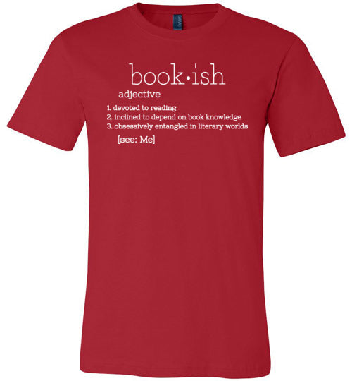 Bookish Definition Canvas