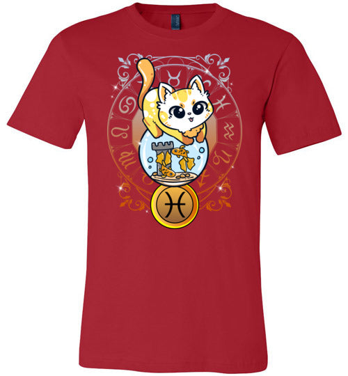 Cat Zodiac Pisces Canvas