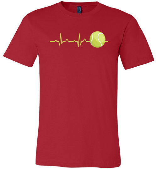 Tennis Heartbeat Canvas