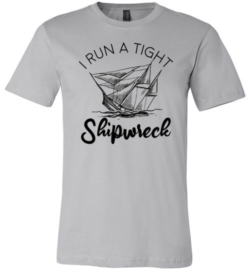 Run A Tight Shipwreck Canvas
