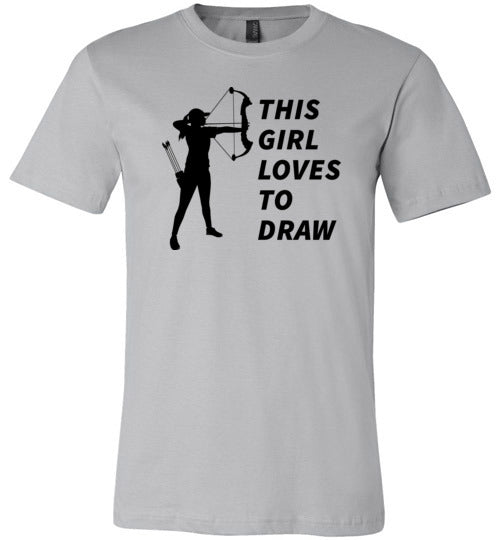 Archer This Girl Loves To Draw Canvas