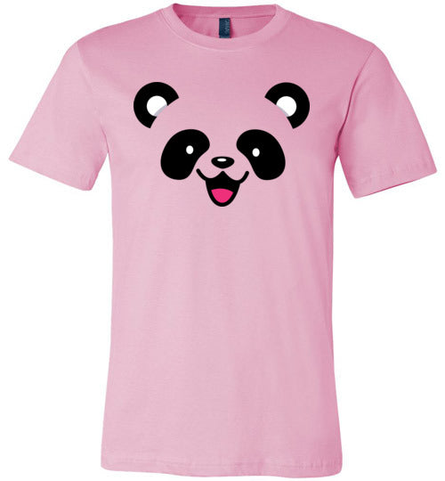 Panda Face Light Shirts Canvas