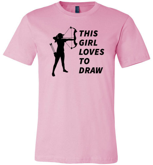 Archer This Girl Loves To Draw Canvas