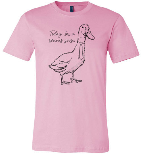 Serious Goose Canvas