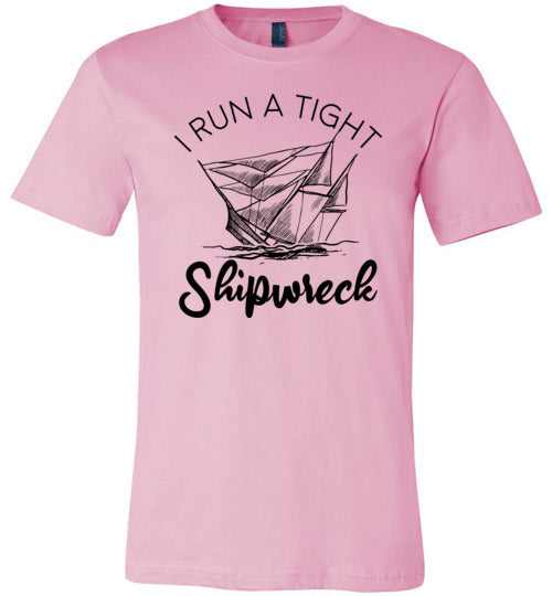 Run A Tight Shipwreck Canvas