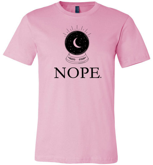 Crystal Ball Nope Canvas