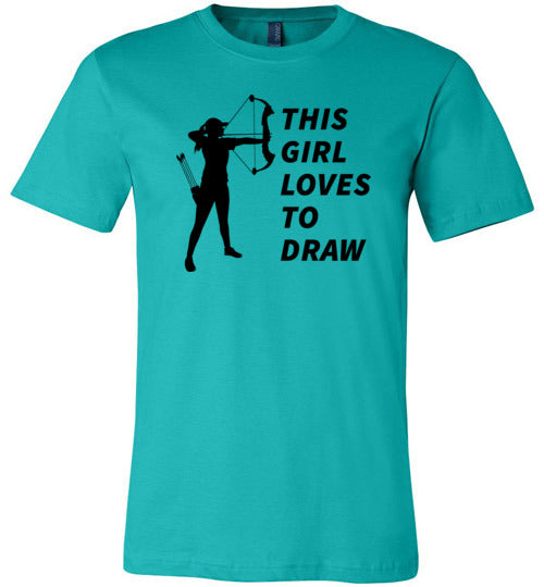 Archer This Girl Loves To Draw Canvas