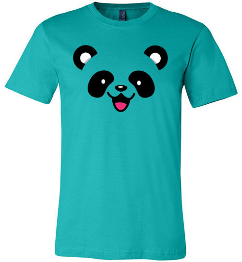 Panda Face Light Shirts Canvas