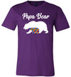 Autism Papa Bear Canvas