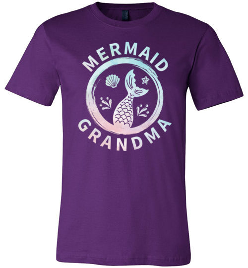 Mermaid Grandma Canvas