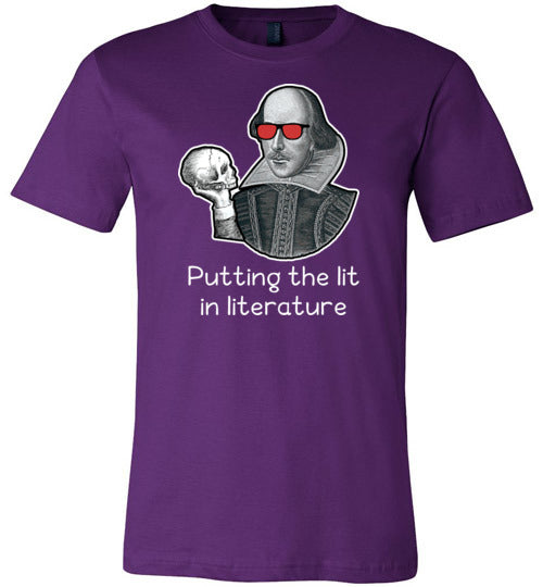 Shakespeare Lit In Literature Canvas