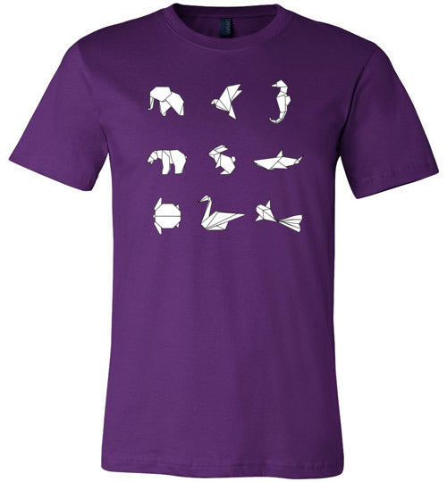 Origami Animals Canvas