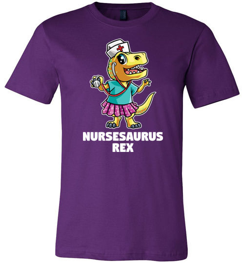 Nursesaurus Rex Canvas