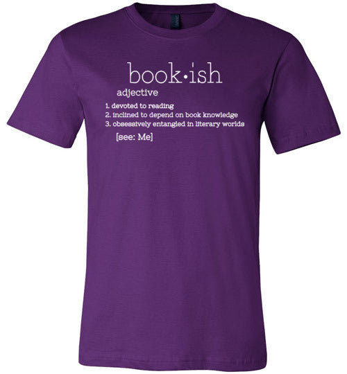 Bookish Definition Canvas