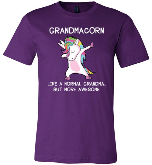 Grandmacorn Grandma Unicorn Canvas