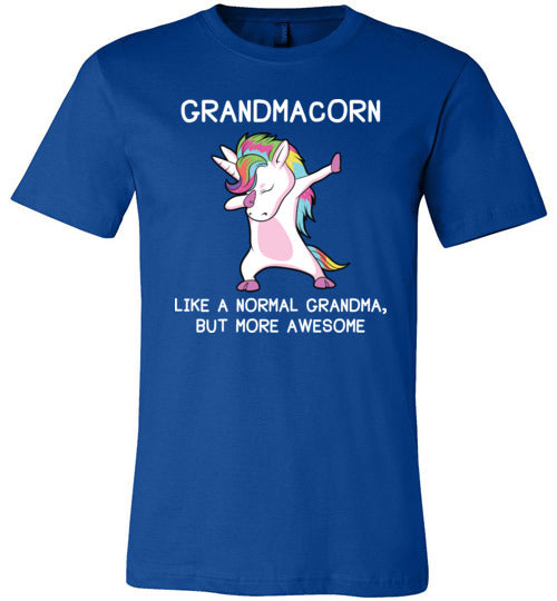 Grandmacorn Grandma Unicorn Canvas