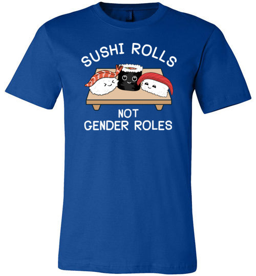 Sushi Rolls Not Gender Rolls Canvas