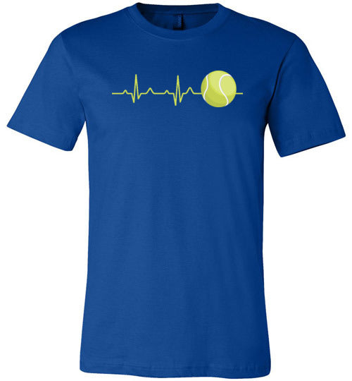 Tennis Heartbeat Canvas