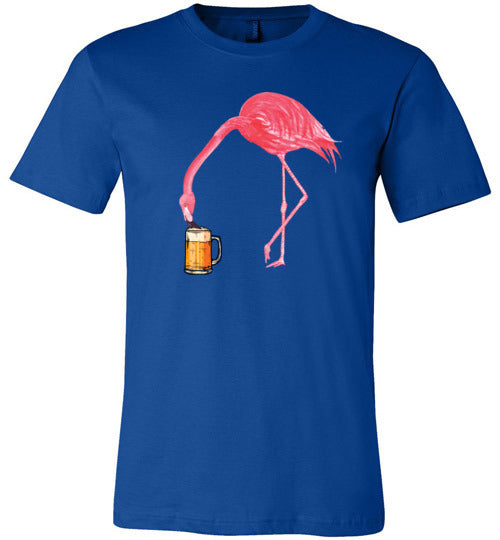 Flamingo Beer Canvas