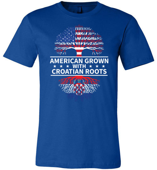 American Grown with Croatian Roots Canvas