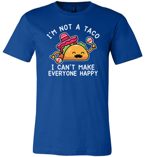 Taco Everyone Happy Canvas