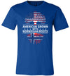 American Grown With Norwegian Roots Canvas
