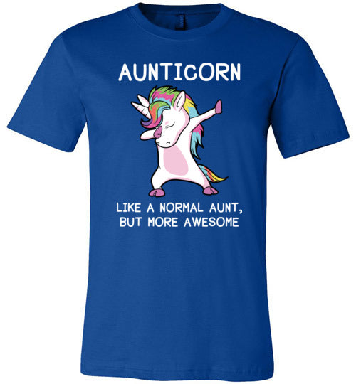 Aunticorn Unicorn Aunt Canvas