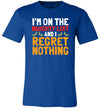 Naughty List Regret Nothing Canvas