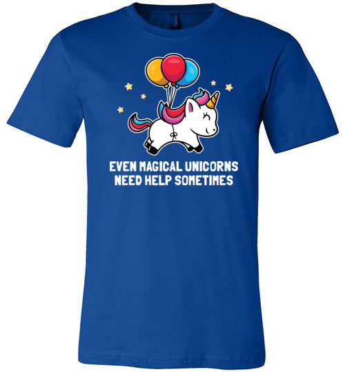 Magical Unicorns Need Help Canvas