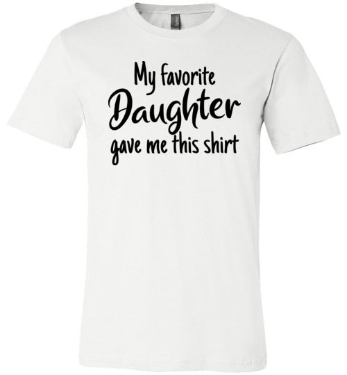 Favorite Daughter Gave Me This Canvas