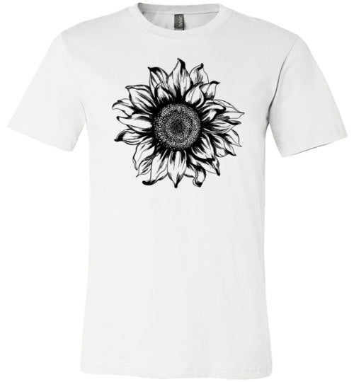 Sunflower Shirt Canvas