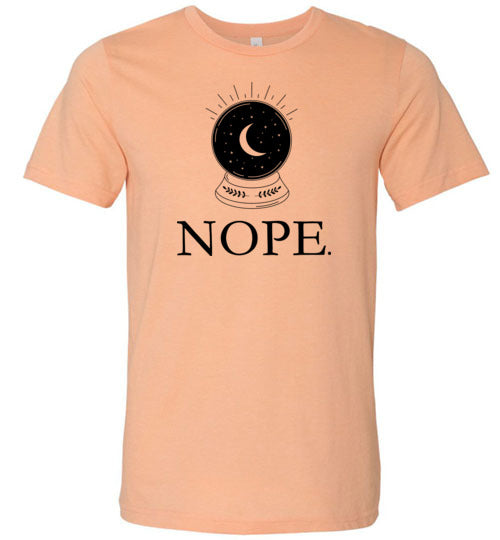 Crystal Ball Nope Canvas