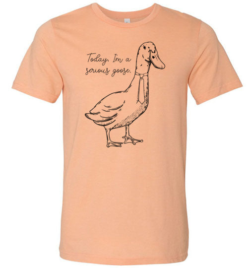 Serious Goose Canvas