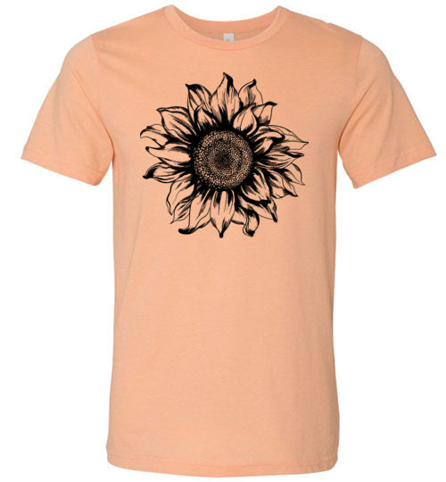 Sunflower Shirt Canvas
