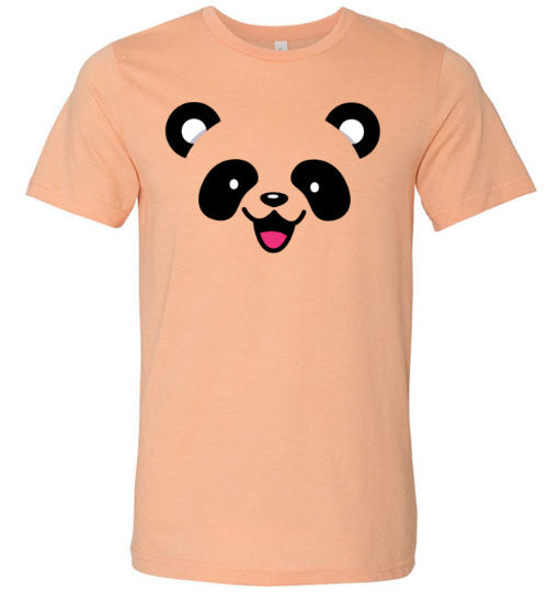 Panda Face Light Shirts Canvas