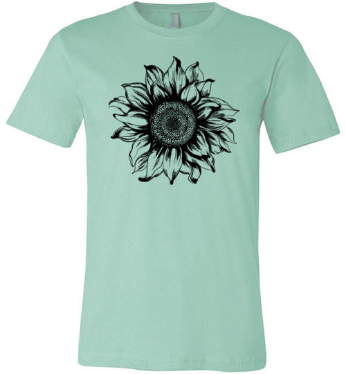 Sunflower Shirt Canvas