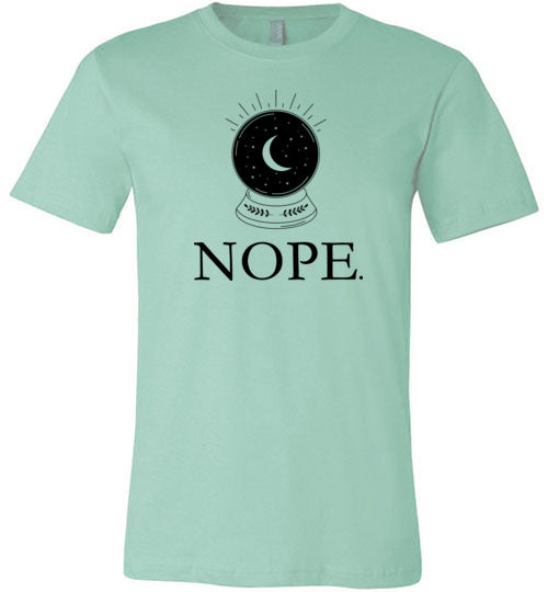 Crystal Ball Nope Canvas