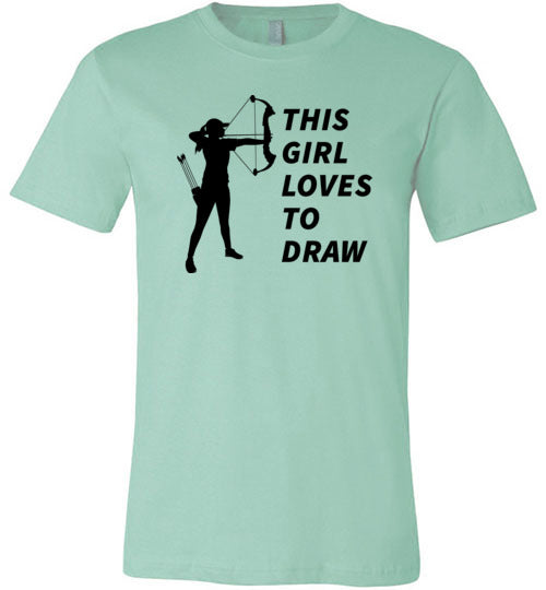 Archer This Girl Loves To Draw Canvas