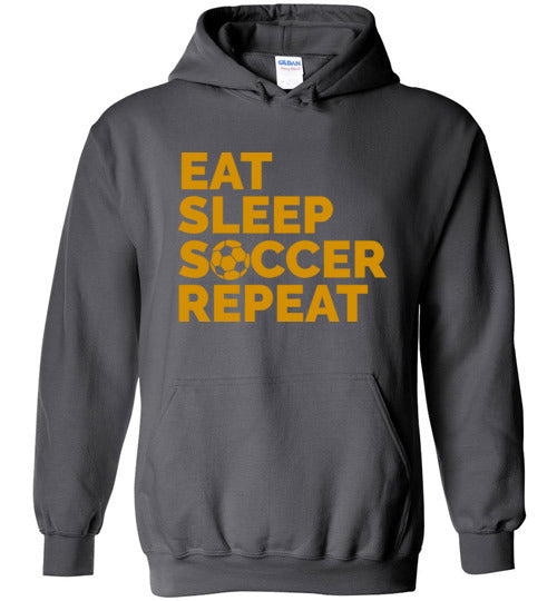 Eat Sleep Soccer Repeat Hoodie