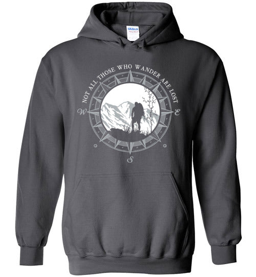 Hiking Not All Those Who Wander Are Lost Hoodie