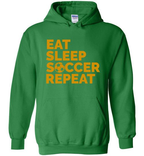 Eat Sleep Soccer Repeat Hoodie