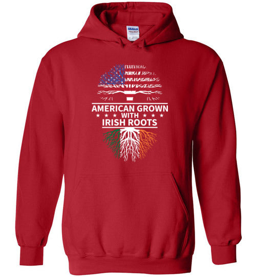 American Grown With Irish Roots Hoodie