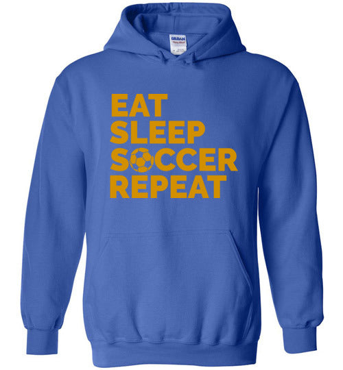 Eat Sleep Soccer Repeat Hoodie