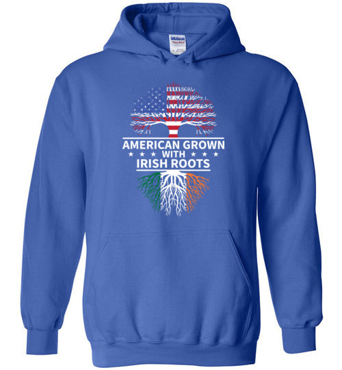 American Grown With Irish Roots Hoodie