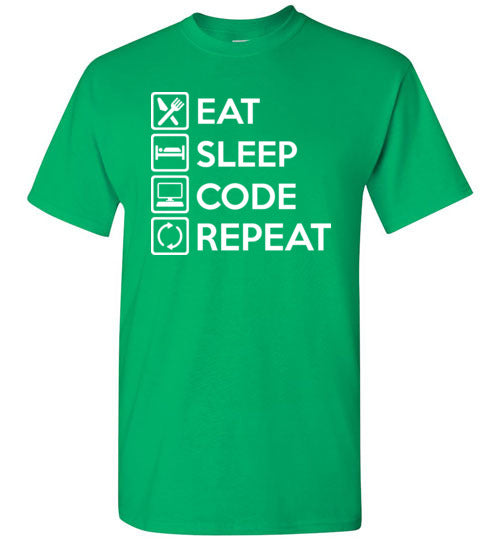 Eat Sleep Code Gildan Youth