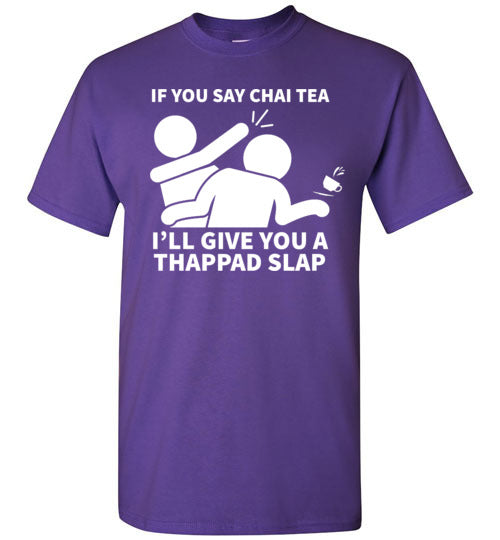 Chai Tea Thappad Slap Gildan Youth