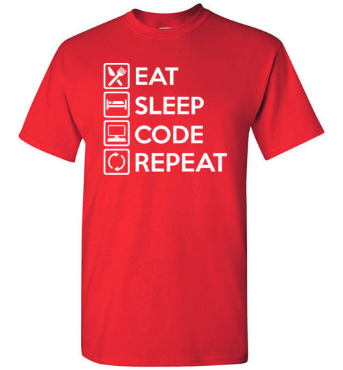 Eat Sleep Code Gildan Youth