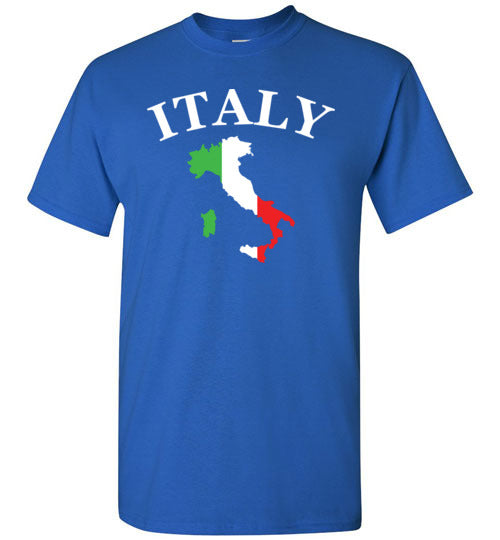 Italy Map Flag Gildan Youth